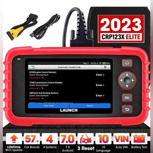 Launch Other Launch Crp23x Obd2 Scanner Abs Srs Code Reader Check